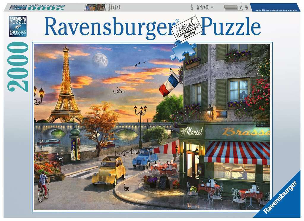 Ravensburger Paris Sunset 2000 Piece Puzzle image 0